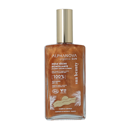 Alphanova Sun Sun glittering dry oil bio 100.00 Milliliter