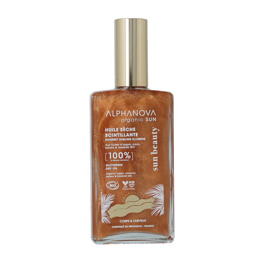Alphanova Sun Sun glittering dry oil bio 100.00 Milliliter