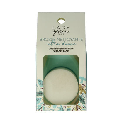 Lady Green Ultra soft cleansing brush for face 1 Stuks