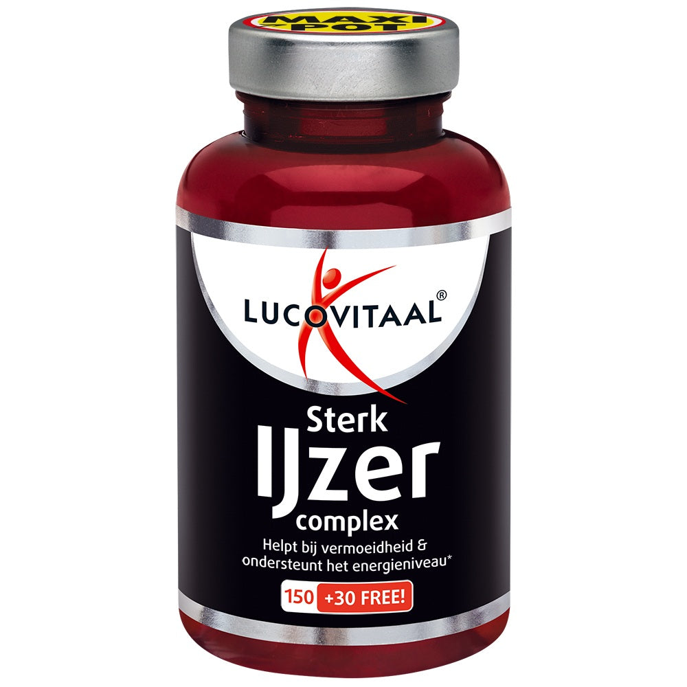 Lucovitaal IJzer Sterk Complex 180.00 Tabletten