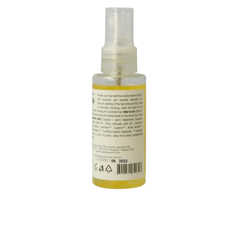 Zoya Goes Pretty Leave in hair oil mandarin & jasmine 50 Milliliter
