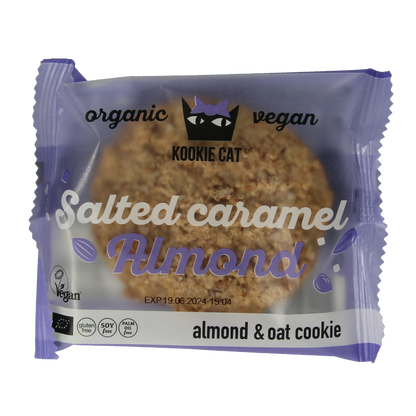 Kookie Cat Salted caramel & almonds bio 50 Gram