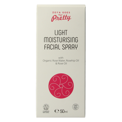 Zoya Goes Pretty Light moisterizing facial spray 50 Milliliter