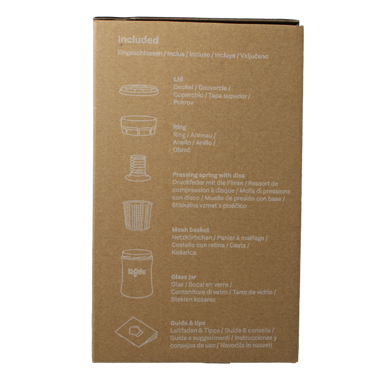 Kefirko  Kaas kefir maker 848ml 1 Stuks