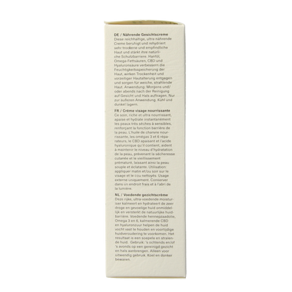 Hemptouch Nurturing face cream 50 Milliliter