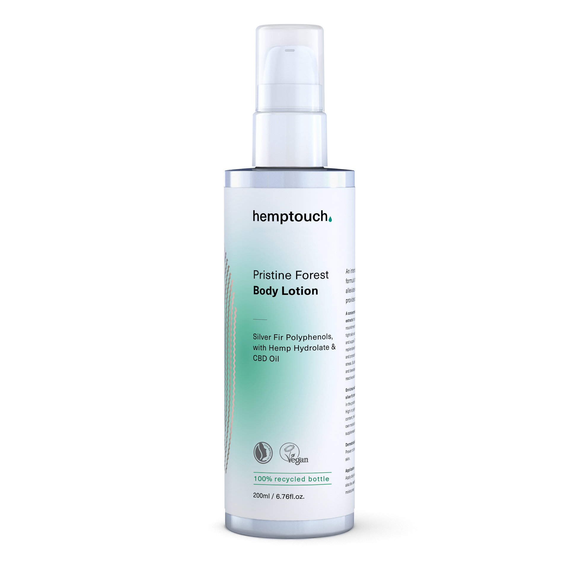 Hemptouch Pristine forest body lotion 200.00 Milliliter