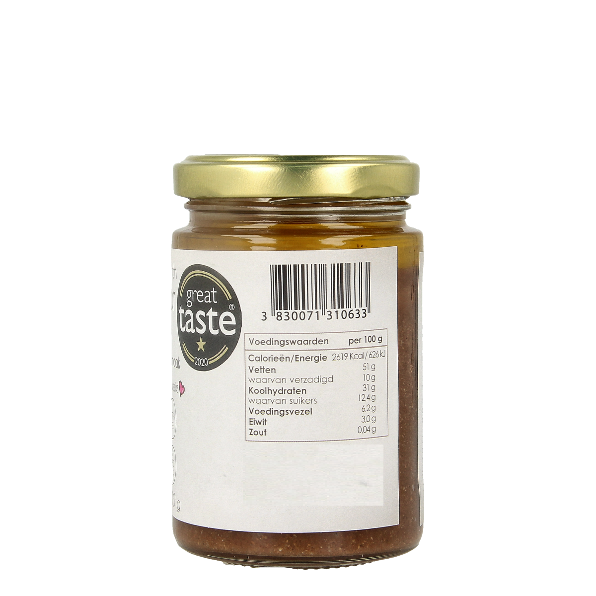 Vitiv Tijgernoot pasta johannesbrood bio 200.00 Gram