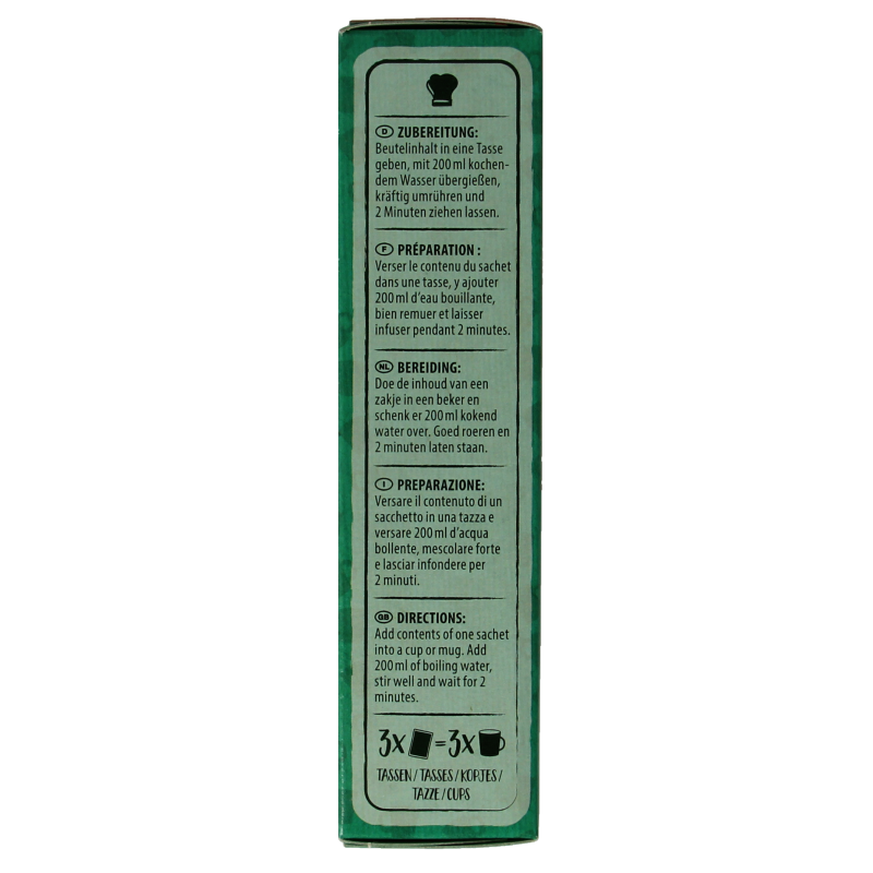 Natur Compagnie Fixe tasse instant soep tomaat bio  60 Gram