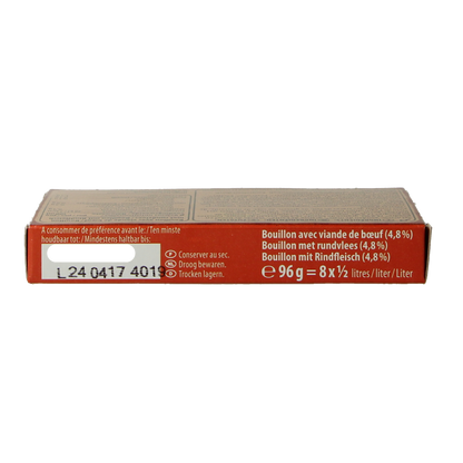 Natur Compagnie Rundvleesbouillon blokjes bio 8 Stuks