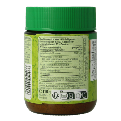 Natur Compagnie Groentebouillonpoeder bio 100 Gram