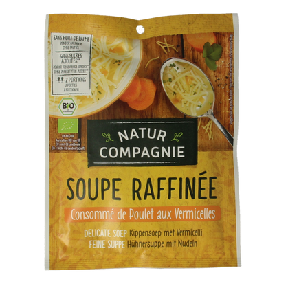 Natur Compagnie Kippensoep met vermicelli bio 40 Gram