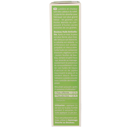 Weleda Berken anti cellulite olie 100.00 Milliliter