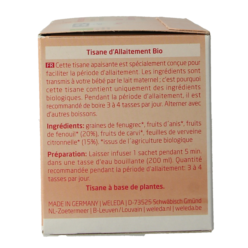 Weleda Mama borstvoedingsthee bio 20 Zakjes