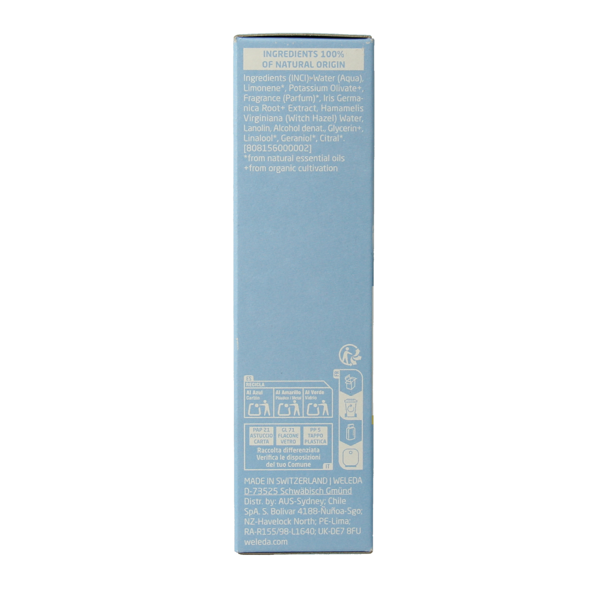 Weleda 2-in-1 Reiniger & toner 100.00 Milliliter