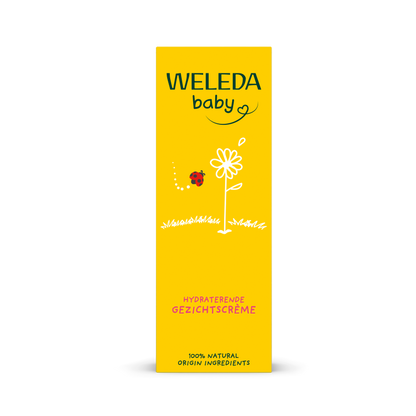 Weleda Calendula baby gezichtscreme 50 Milliliter