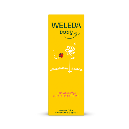 Weleda Calendula baby gezichtscreme 50 Milliliter