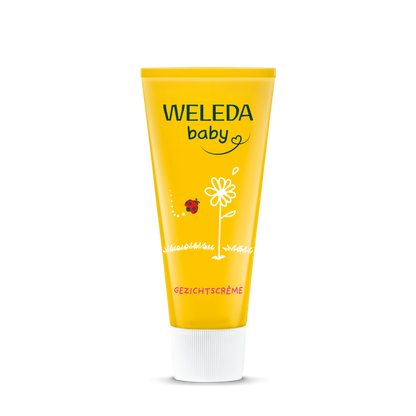 Weleda Calendula baby gezichtscreme 50 Milliliter