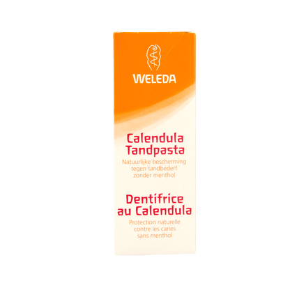 Weleda Oral care calendula tandpasta muntvrij 75.00 Milliliter