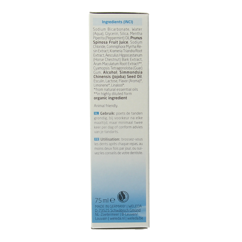 Weleda Oral care saline tandpasta 75 Milliliter