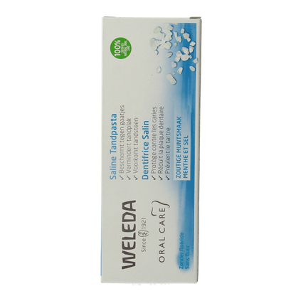 Weleda Oral care saline tandpasta 75 Milliliter
