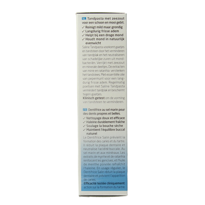 Weleda Oral care saline tandpasta 75 Milliliter