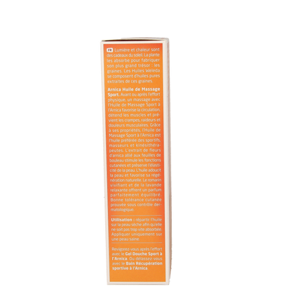 Weleda Arnica sport massageolie 200 Milliliter