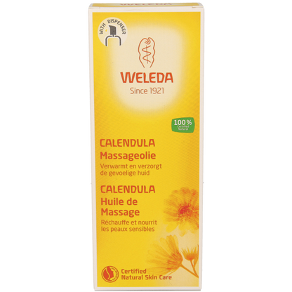 Weleda Calendula massageolie 100 Milliliter