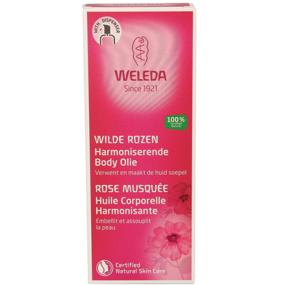 Weleda Wilde rozen harmoniserende body olie 100 Milliliter