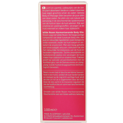 Weleda Wilde rozen harmoniserende body olie 100 Milliliter