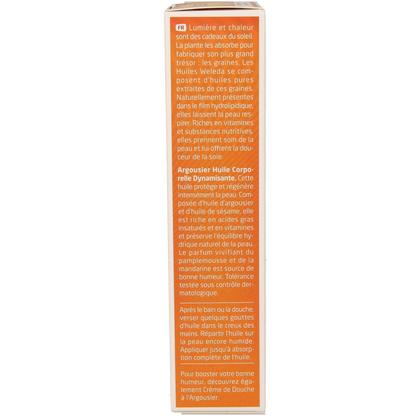 Weleda Duindoorn vitaliserende body olie 100.00 Milliliter