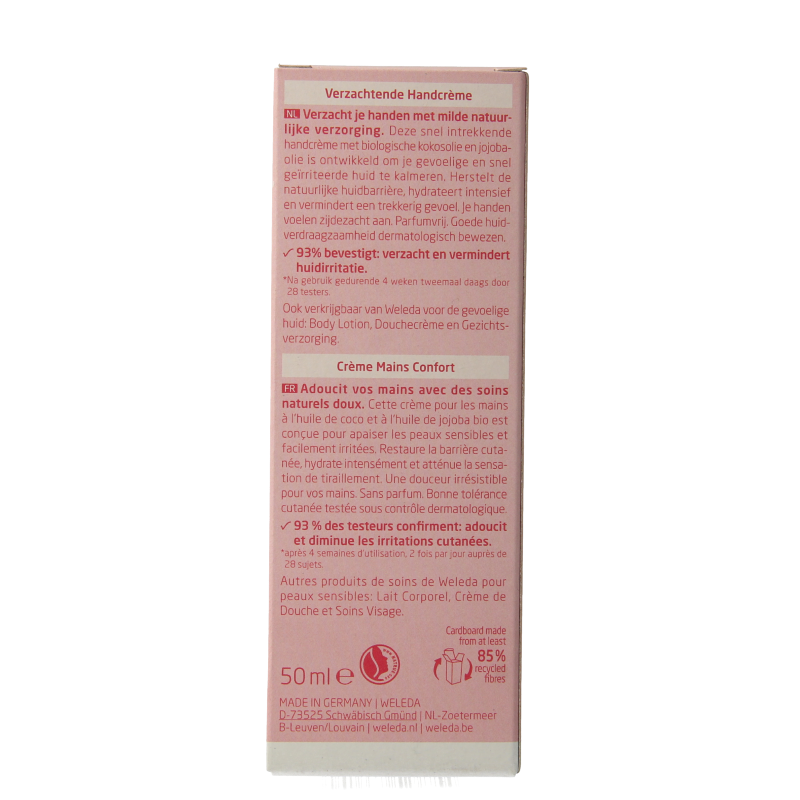 Weleda Verzachtende handcreme 50 Milliliter