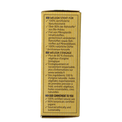 Weleda Shower bar ginger + petitgrain 75 Gram