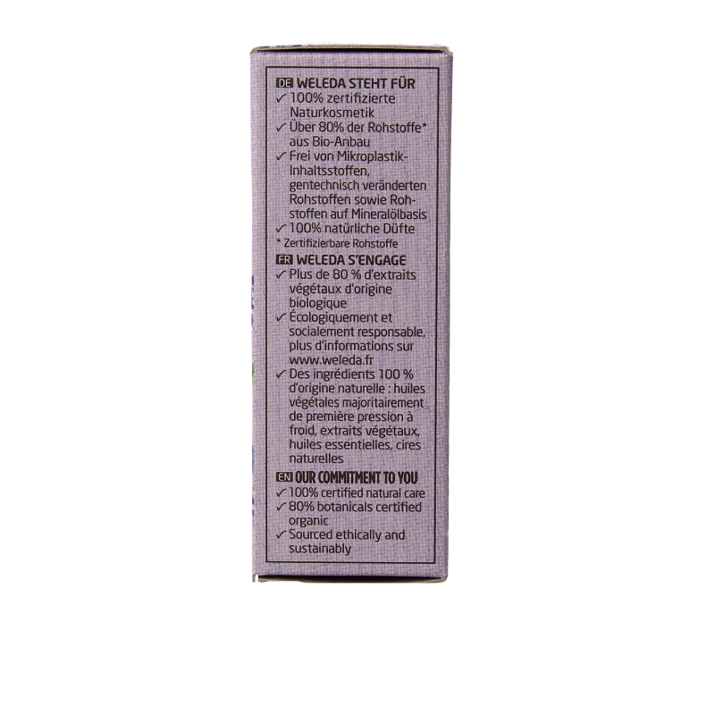 Weleda Shower bar lavender + vetiver 75 Gram