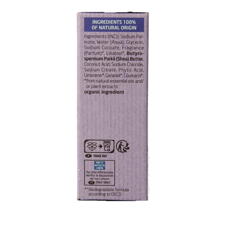 Weleda Shower bar lavender + vetiver 75 Gram