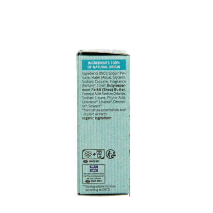 Weleda Shower bar geranium + litsea cubeba 75 Gram
