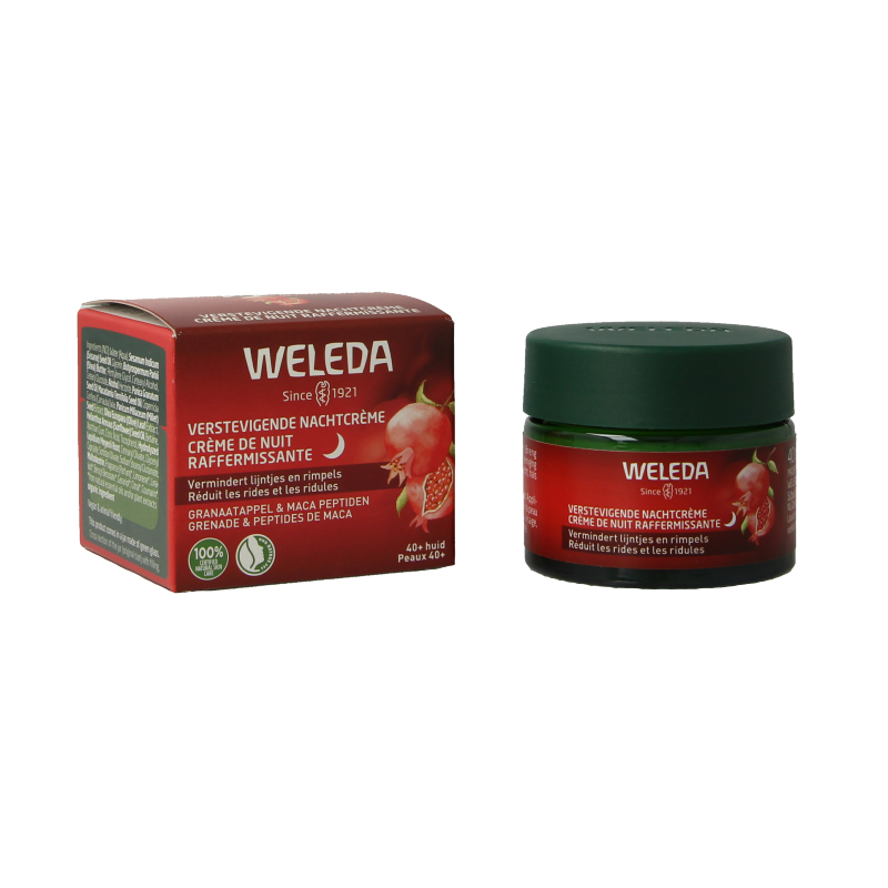 Weleda Granaatappel & maca verstevigende nachtcreme 40 Milliliter