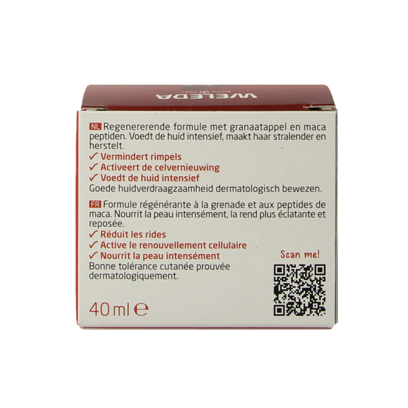 Weleda Granaatappel & maca verstevigende nachtcreme 40 Milliliter