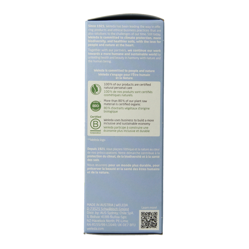 Weleda Reinigingsgel verfrissend 150 Milliliter