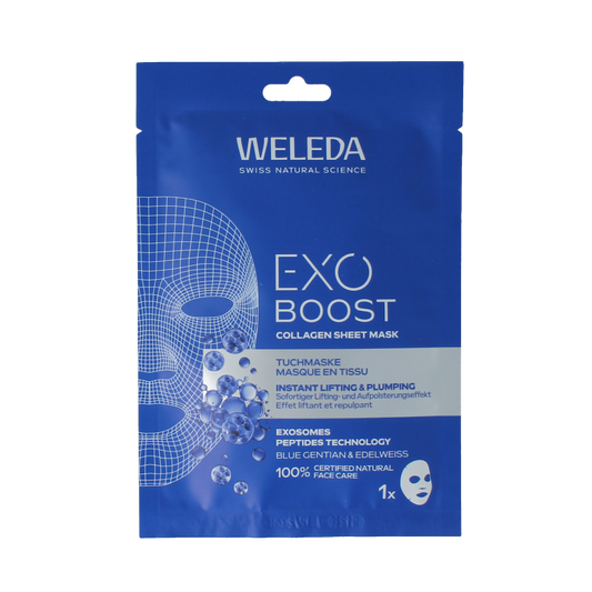 Weleda Exo boost collageen sheet mask bio 20 Milliliter