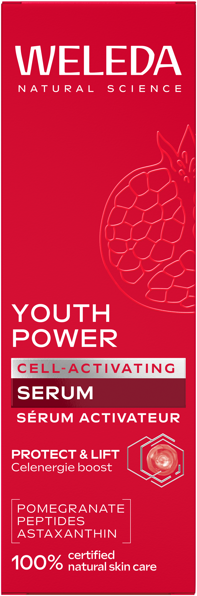 Weleda Youth power serum granaatappel astaxanthine 30.00 Milliliter