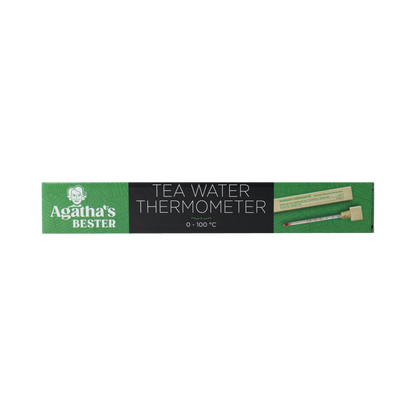 Agatha s Bester Theewater thermometer houten doos 1.00 Stuks