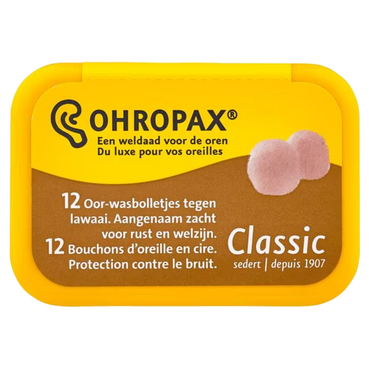 Ohropax Geluiddemper lawaai classic 12.00 Stuks