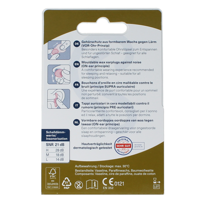 Ohropax Oordopjes classic 20 Stuks