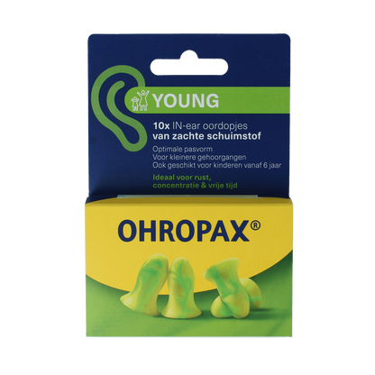 Ohropax Oordopjes young 10.00 Stuks