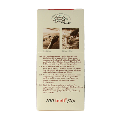Teeli Theefilters XS 100 Stuks