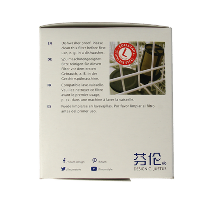 Simon Levelt Theefilter permanent maat L 1 Stuks