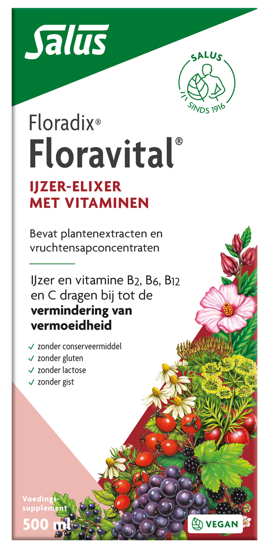 Salus Floradix floravital 500.00 Milliliter
