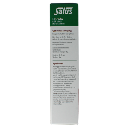 Salus Floradix ijzer elixer 500.00 Milliliter