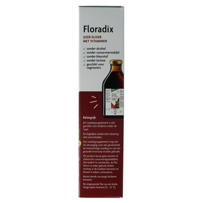 Salus Floradix ijzer elixer 500.00 Milliliter