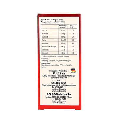 Salus Floradix ijzer tabletten 147 Tabletten